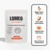 Lumeo® Eros Gummies in a compact dietary supplement bottle