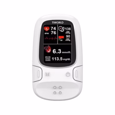 Tiworld™ Smart Health Monitor featuring six rotating display modes