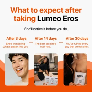 Lumeo® Eros Gummies with a soft pineapple-flavored chewable texture