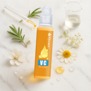 Elycura™ VC Lutein Eye Essence Oil in a compact 10ml roller applicator bottle