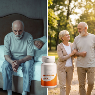Arterion™ Food Supplement featuring garlic and hawthorn extracts for daily use