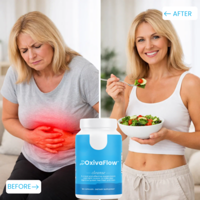 OxivaFlow plant-forward dietary capsules