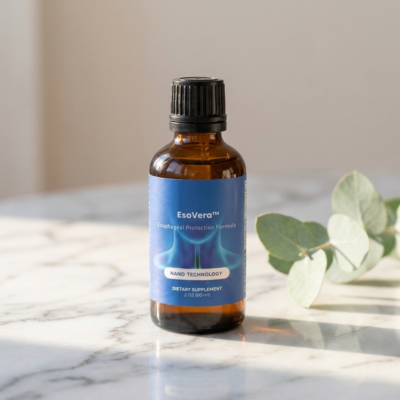 EsoVera Esophageal Protection Formula with marshmallow root and slippery elm