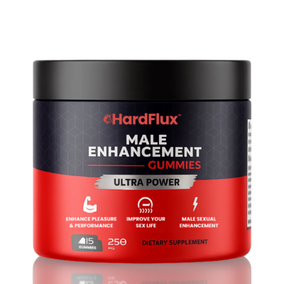 HardFlux™ Male Enhancement Gummies taken as part of a daily men’s wellness routine