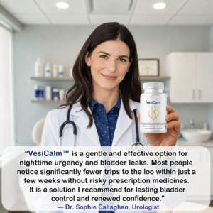 VesiCalm botanical wellness capsules