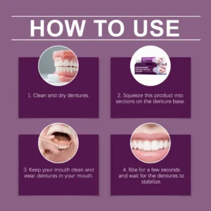 DentaHold thermoplastic denture adhesive gel