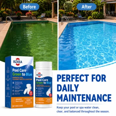 RZXEA™ Pool Care Green to Blue