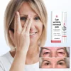 Luxevéria Eye wrinkle removal pen in a compact pen-style container for portable skincare use