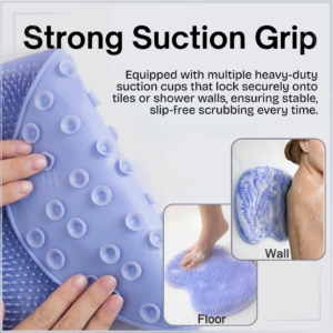 AEXZR® Shower Dual-Use Scrub & Massage Pad - Image 3