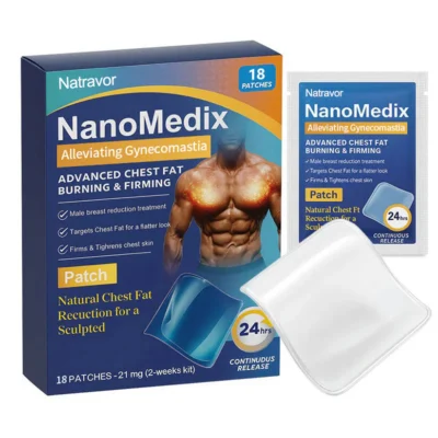 Natravor NanoMedix Alleviating Gynecomastia Patch for chest care