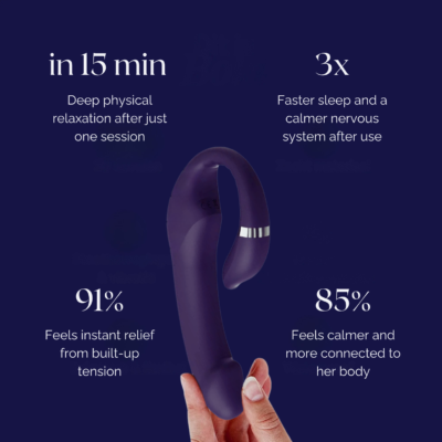 Bold™ Wellness Vibrator with ergonomic rechargeable design and multiple vibration settings