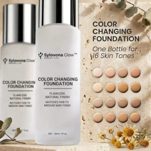 Sylovona Glow shade-adapting foundation