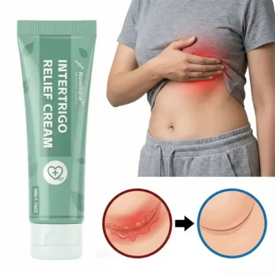 Nuvelliana™ cream-to-powder skin fold cream