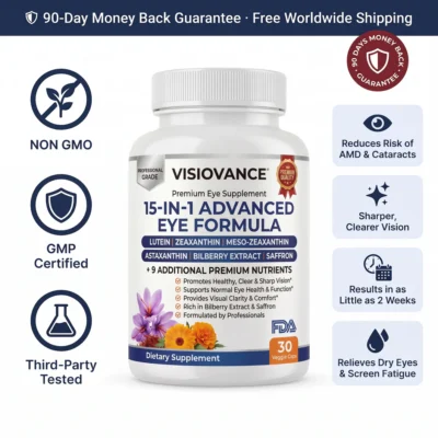 VisioVance with lutein zeaxanthin and omega-3