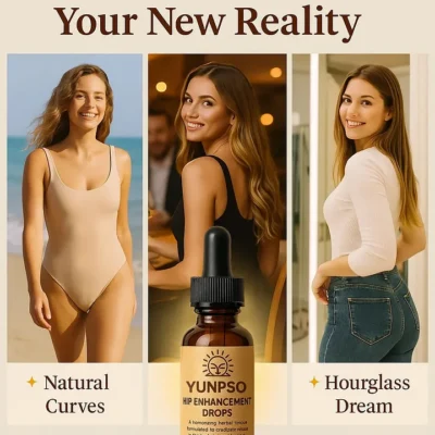 YUNPSO Hip Enhancement Drops with Aguaje extract and fenugreek