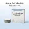 Nuvelliana™ Tremor Control Patch displayed with its thin adhesive-backed wrist design