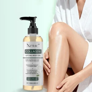 Xeiuc® Collagen Oil featuring a lightweight nourishing oil formula