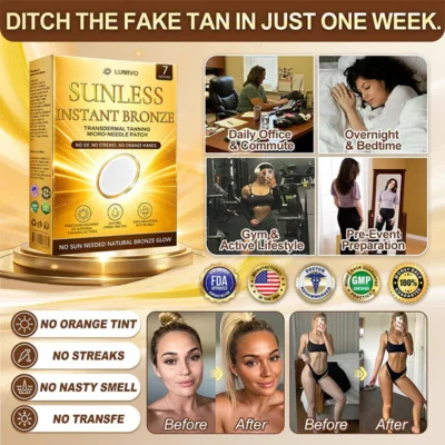 Lumivo Sunless Instant Bronze Micro-Needle Patch
