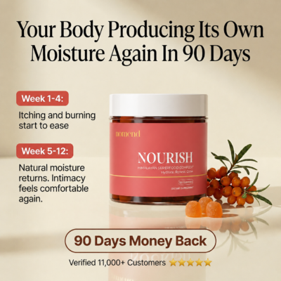 nomend NOURISH Himalayan Superfood Complex Dietary Supplement gummy dietary supplement in a 90 gummies jar