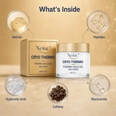 Xeiuc® Firms Crepey Skin Without The $100 Clinic Markup jar