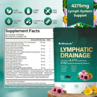 Altrua Lab 21-in-1 Lymphatic Drainage Complex