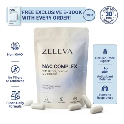 Zeleva NAC Complex with Glycine, Selenium & L-Theanine