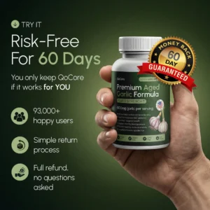 QoCore black garlic dietary supplement