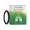 Nuvelliana™ Anti Smoke Bracelet with adjustable matte wristband and inner magnetic side