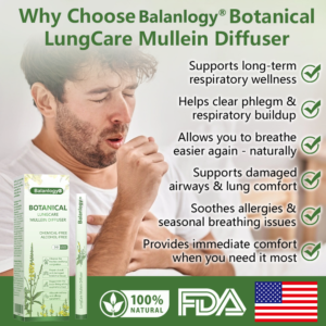 Balanlogy® Botanical LungCare Mullein Diffuser