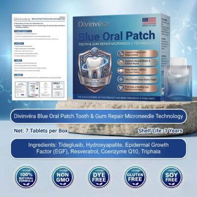 Divinvéra Blue Oral Patch