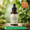 BalanceVie Lymphatic Detox Weight Loss Drops in an amber glass dropper bottle