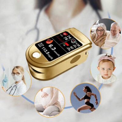 LaozikTM fingertip wellness monitor