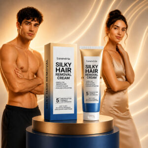 Luxevéria Silky Hair Removal Cream smooth texture