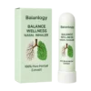 Balanlogy Balance Wellness Nasal Inhaler with compact body and minimalist outer packaging