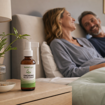 Relieflogix Anti-Snoring Spray peppermint and eucalyptus blend