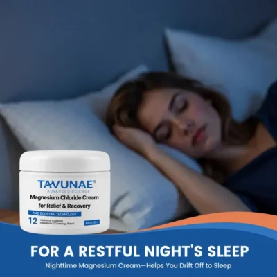 Tavunae Magnesium Chloride Cream Relief Recovery cooling texture