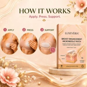 Luxevéria Breast Enhancement Microneedle Patch