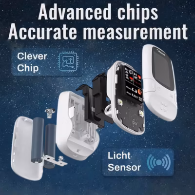 Tiworld™ Smart Health Monitor compact battery-powered wellness tracking device