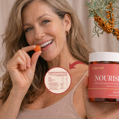nomend NOURISH Himalayan Superfood Complex Dietary Supplement featuring Sea Buckthorn Extract and Himalayan Superfood Complex