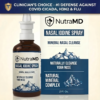 NutraMD Nasal Iodine Spray with menthol and mint extract