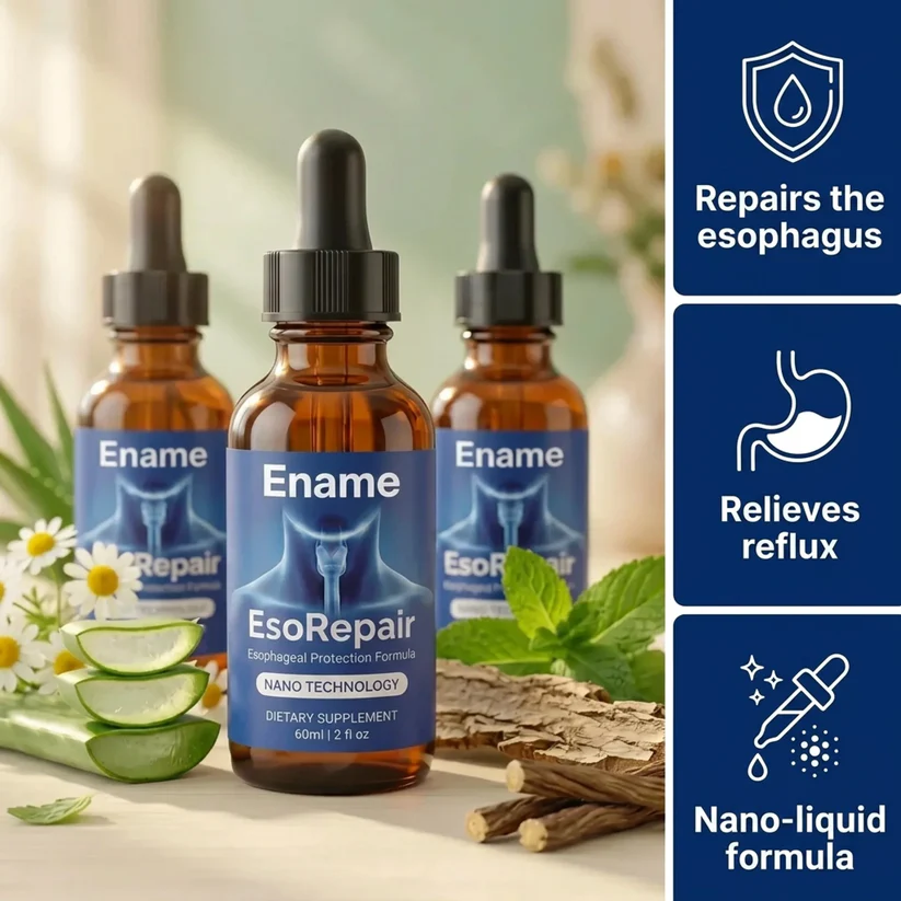 Ename EsoRepair Esophageal Protection Formula with aloe vera and slippery elm