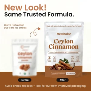 Metabolae Ceylon cinnamon softgels