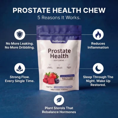 Holivaro Mens Health Bundle for daily men’s wellness