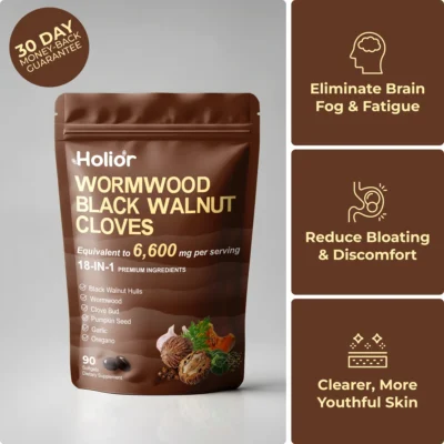 Holior Wormwood Black Walnut Cloves with botanical extracts