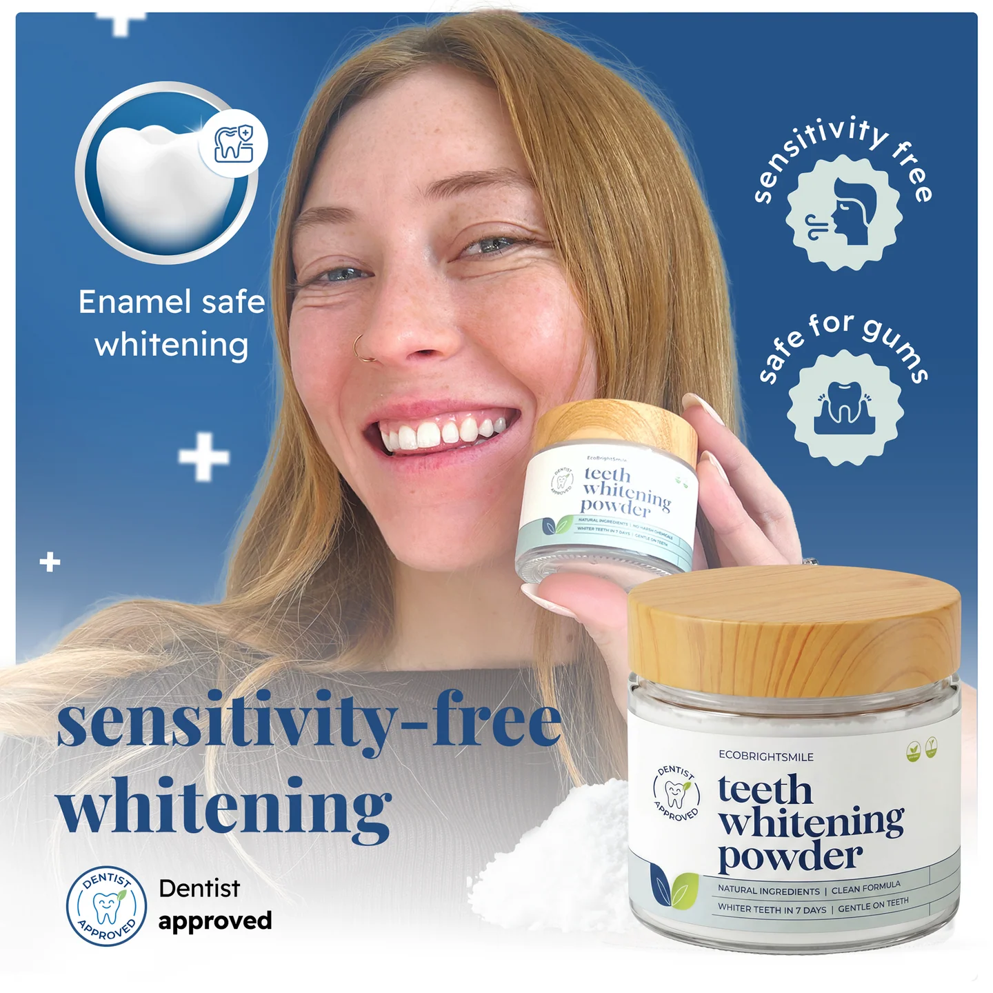 EcoBrightSmile peroxide-free tooth powder