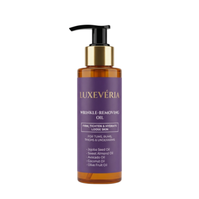 LUXEVÉRIA Wrinkle-Removing Oil for targeted body hydration