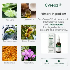 Cvreoz® botanical body care spray