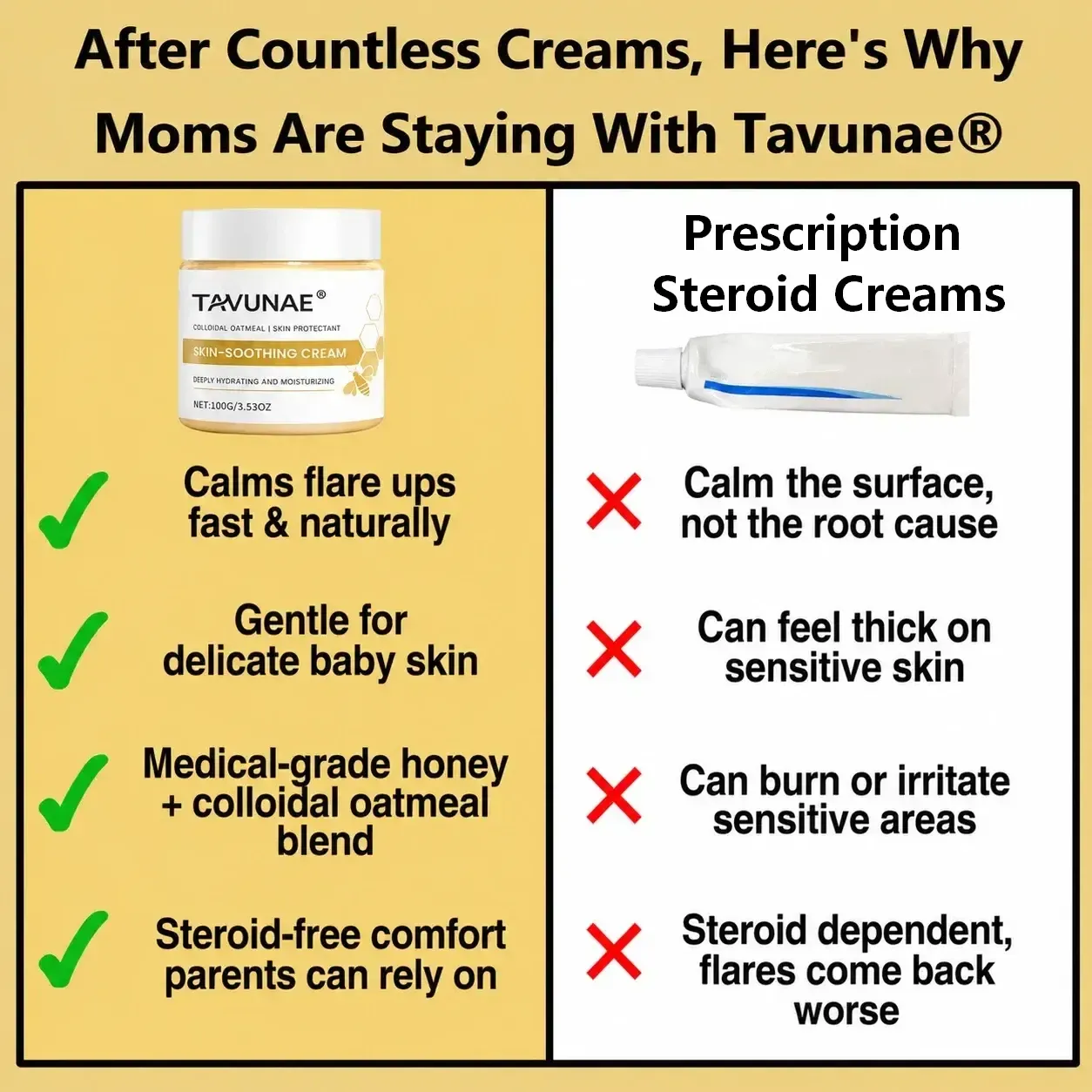 TAVUNAE® Skin-Soothing Cream