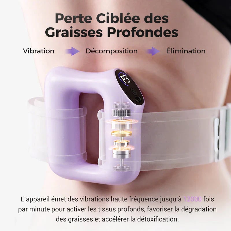 Luxevéria® Smart Full-Body Fascia Belt with three modes and five intensity levels
