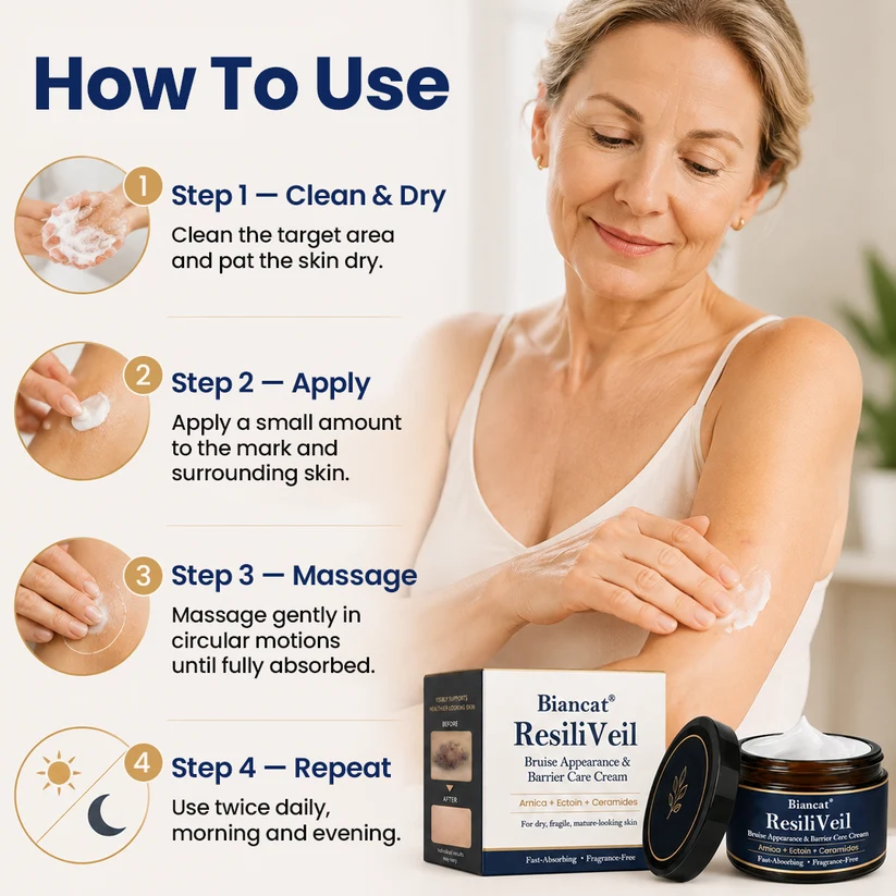 Biancat® ResiliVeil Bruise Appearance & Barrier Care Cream